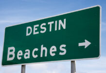 Destin Beaches Sign